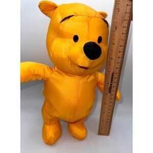 Vintage Fisher-Price Winnie The Pooh Plush Stuffed Toy 2003 Disney Mattel Polyes